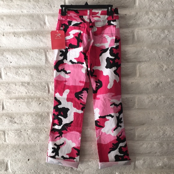 Rothco NWT pink camouflage stretch flare p… - Picture 4 of 5